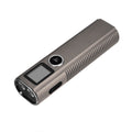 TrustFire Mini X7 Rechargeable Flashlight with Laser Rangefinder – Titanium Gold