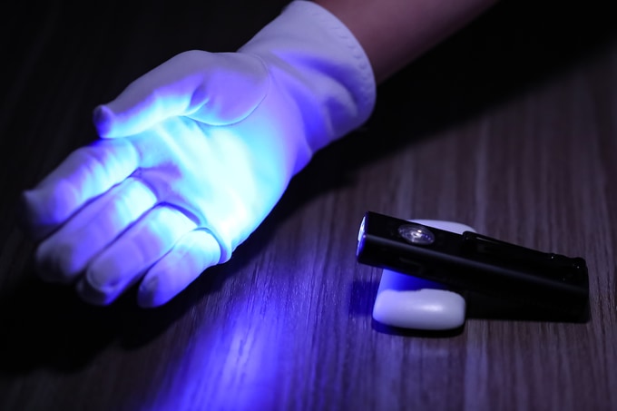 TrustFire Mini X3 Rechargeable EDC Flashlight with UV Light