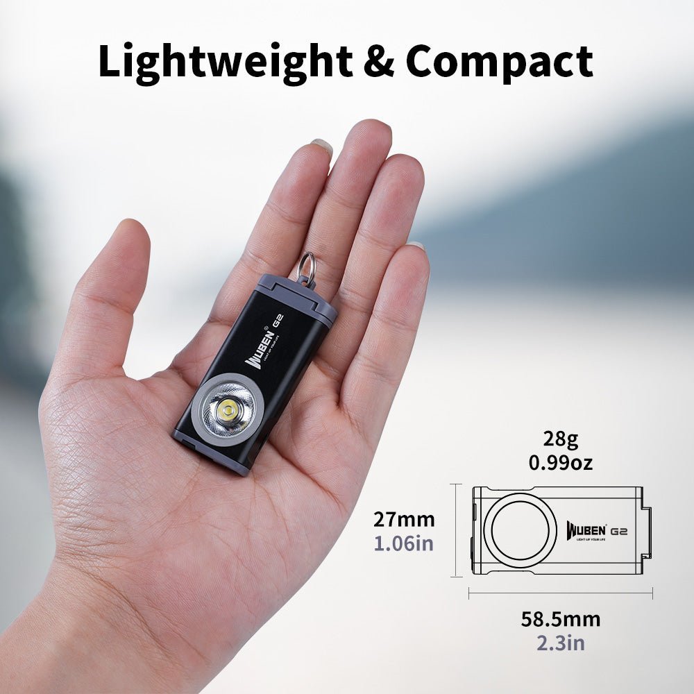 Wuben G2 Quick-Release Keychain Light