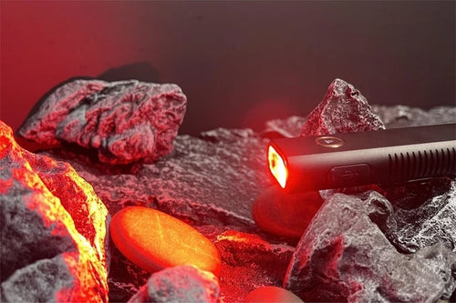 TrustFire Mini X3 Rechargeable EDC Flashlight with Red Light